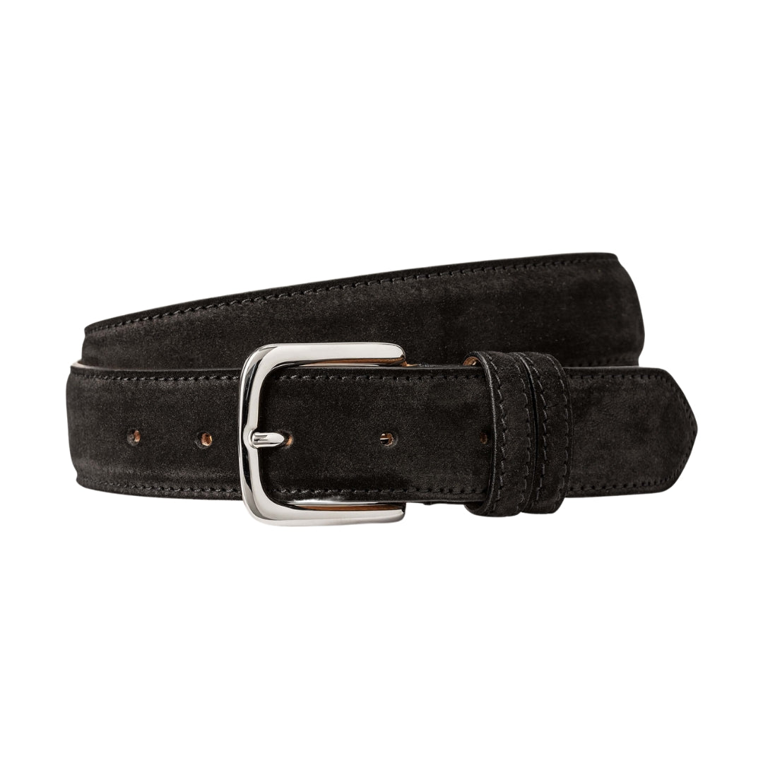 Gürtel Wildleder schwarz