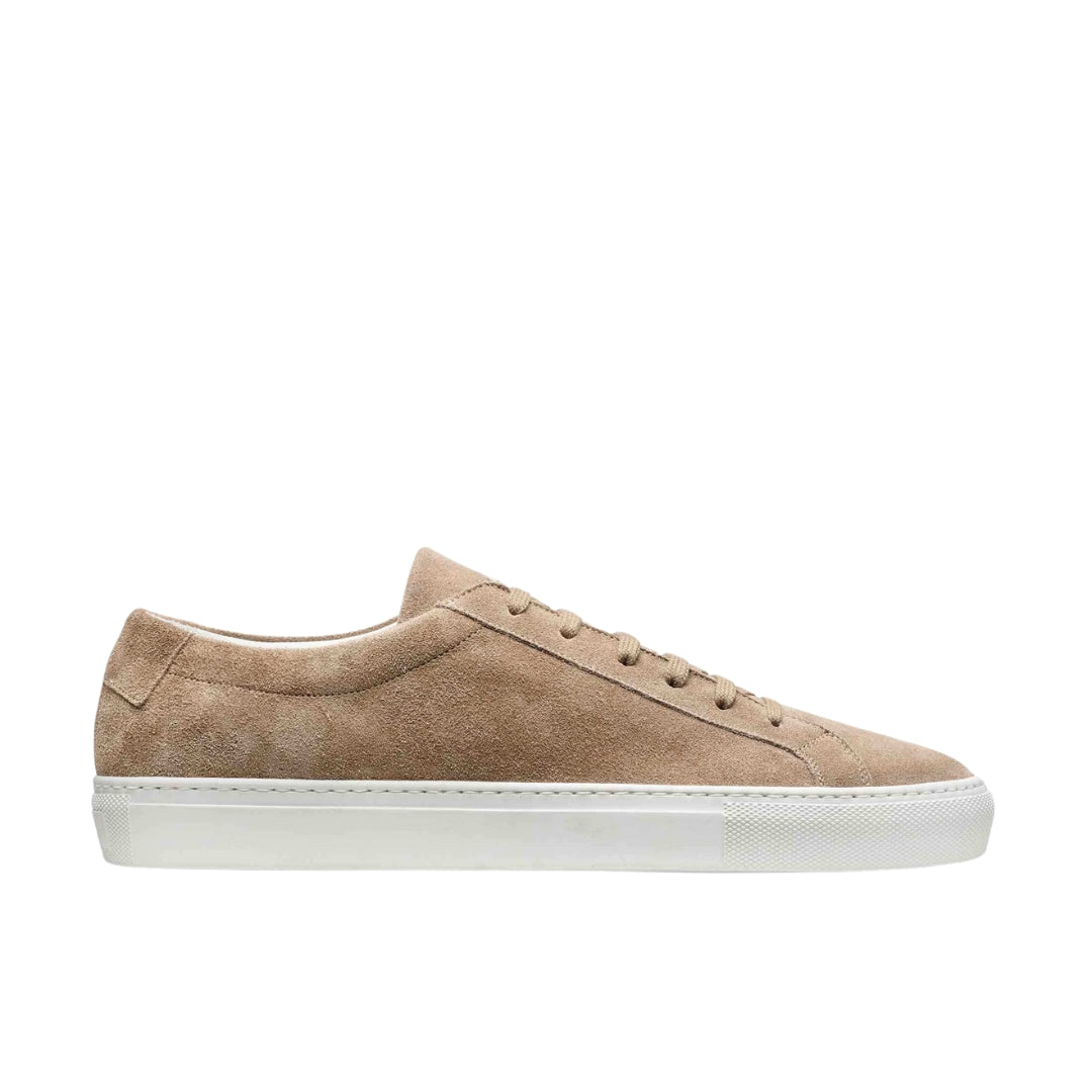 Sneaker Wildleder beige