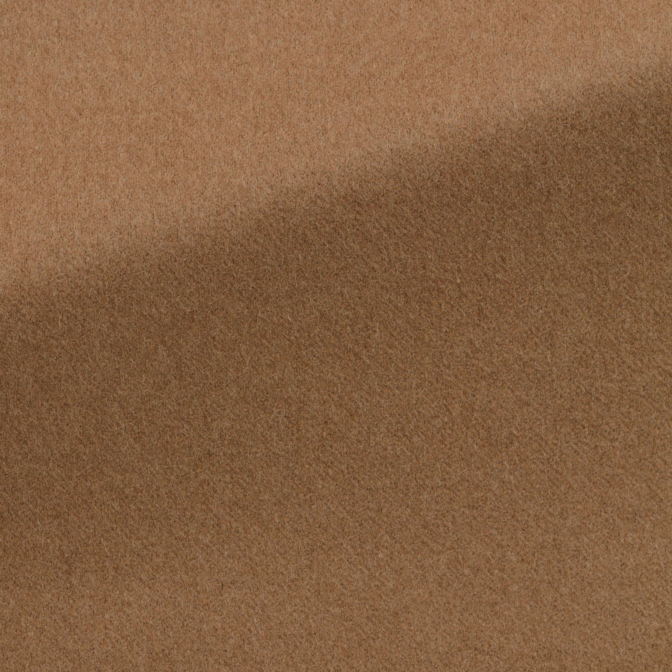 Zimtfarbene Shirtjacket aus gebürsteter Yakwolle