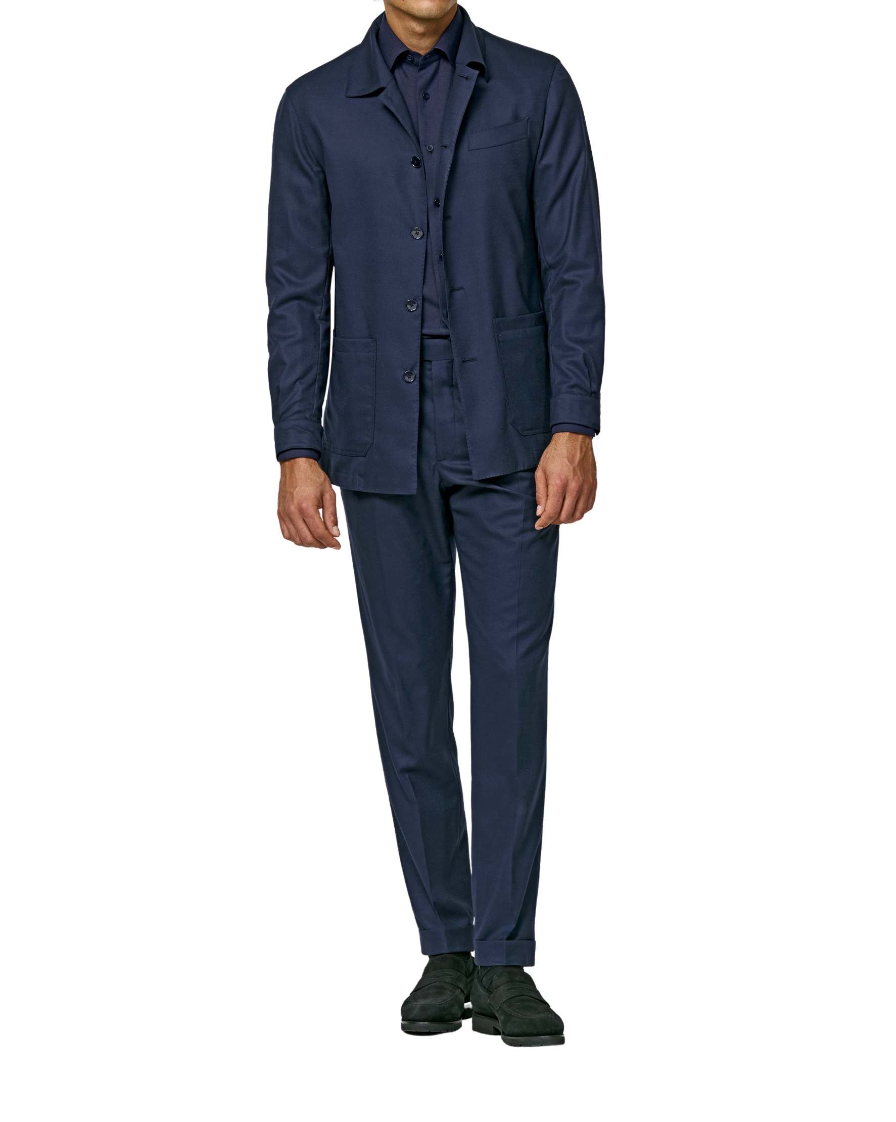 Look: Ganz in Navy Blue.
