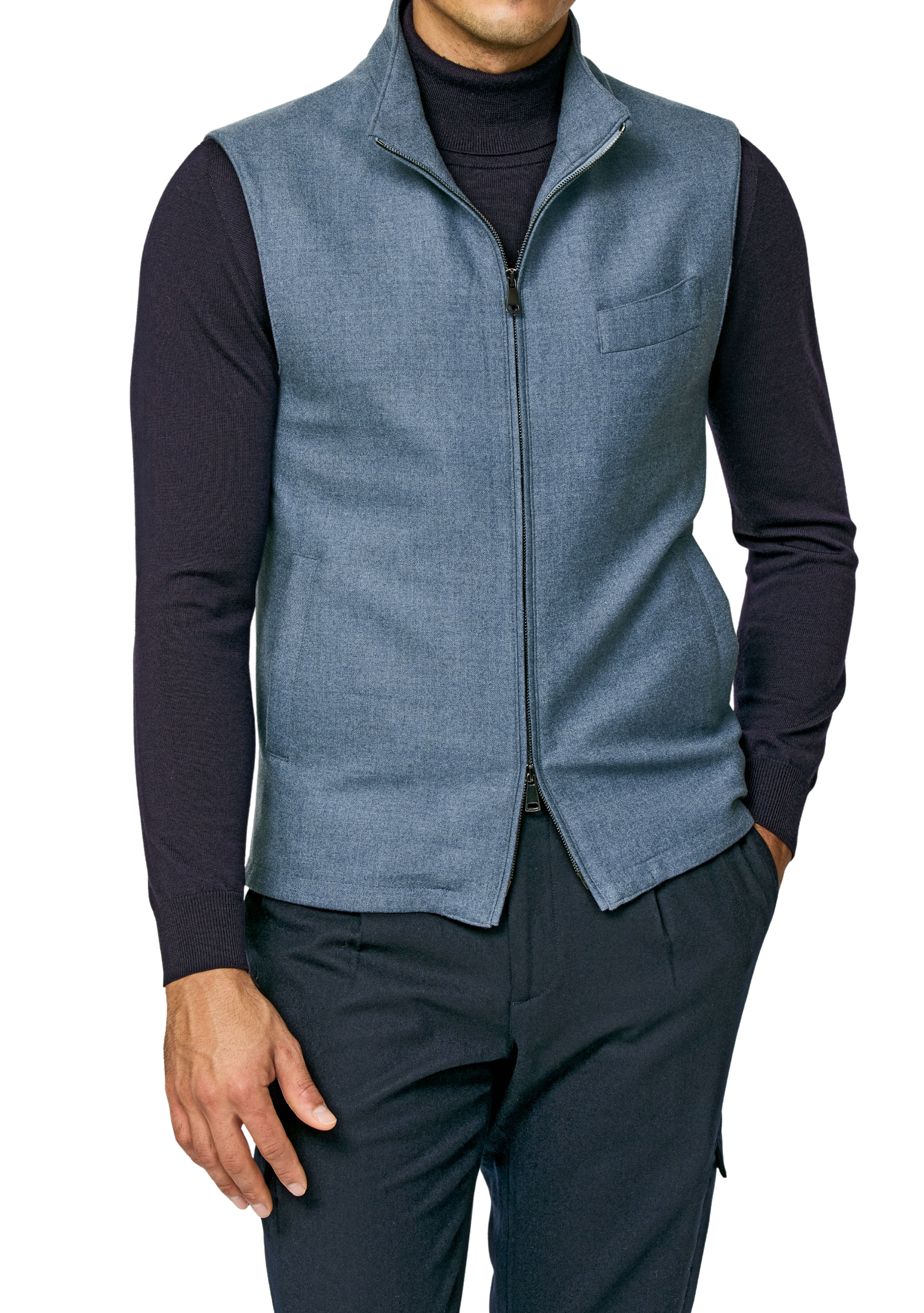 Look: Blaue Harmonie