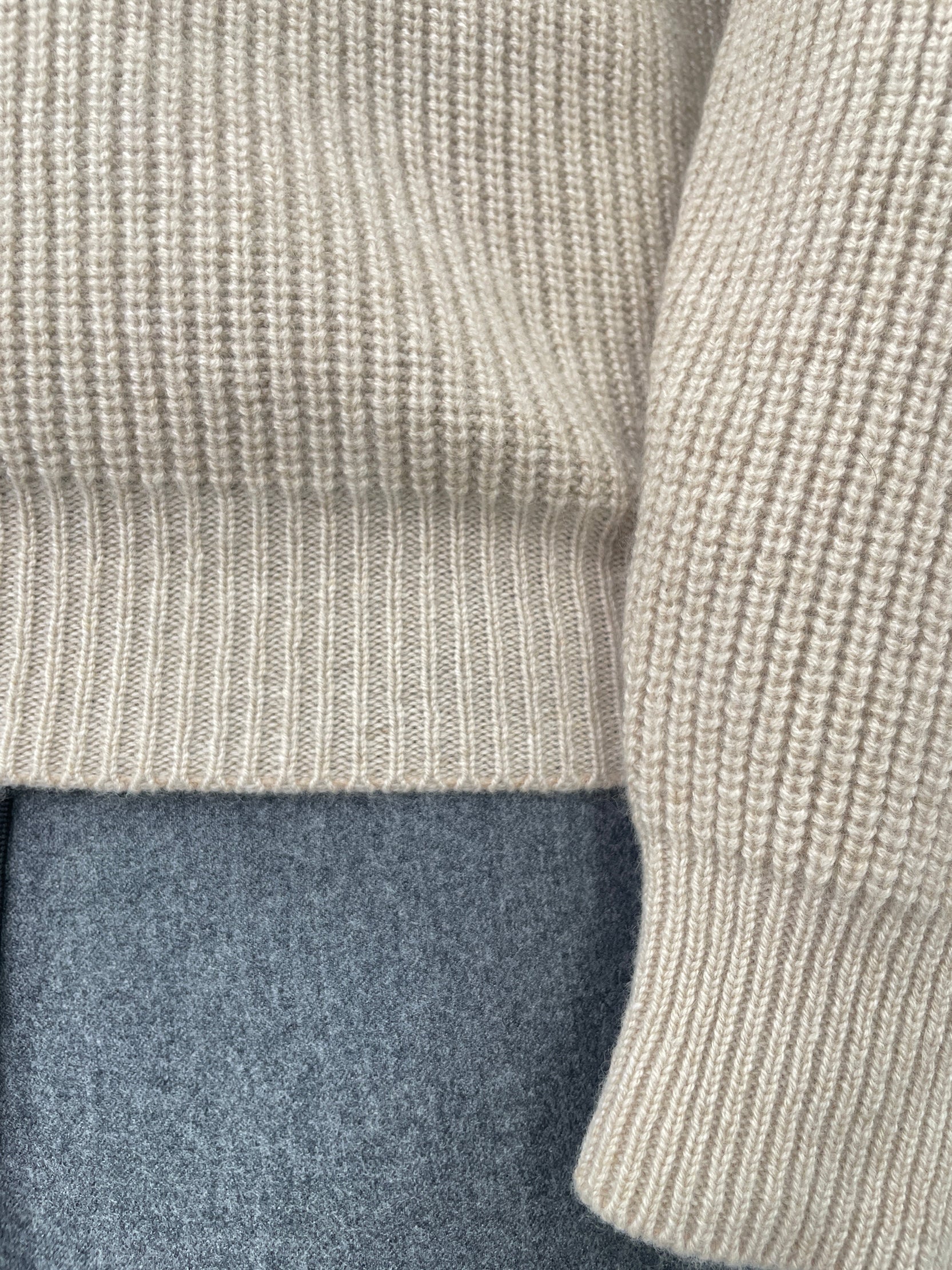 Kaschmir Pullover Beige