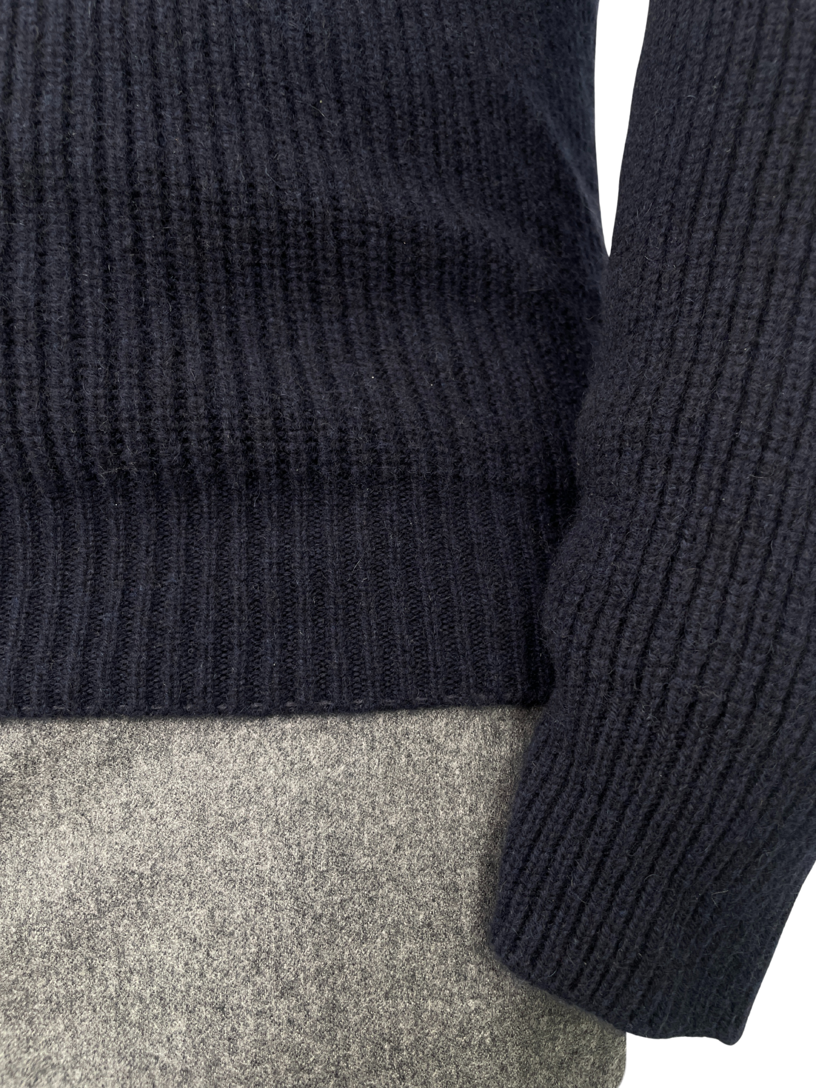 Kaschmir Pullover Dunkelblau