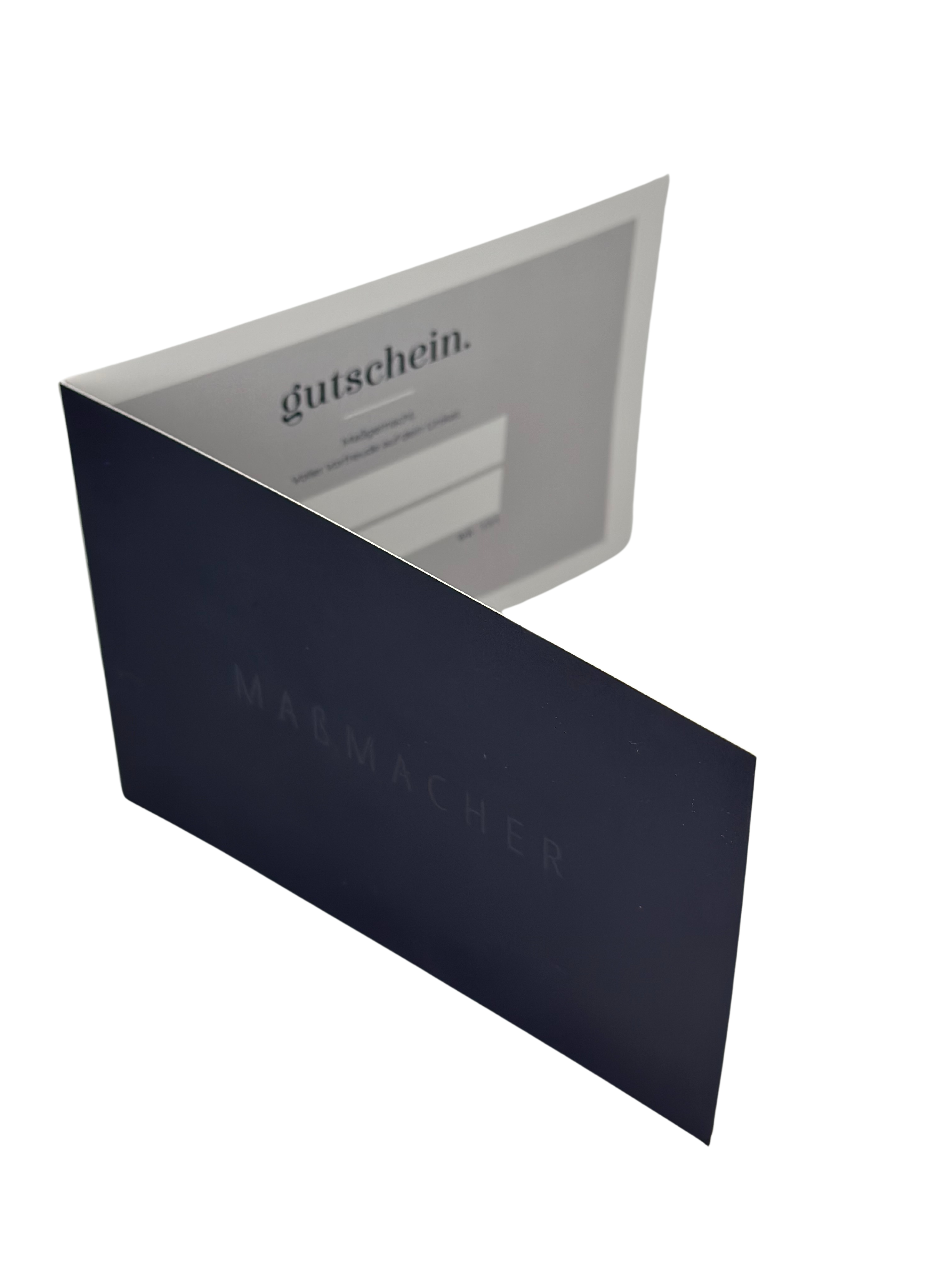 Maßmacher Geschenkgutschein