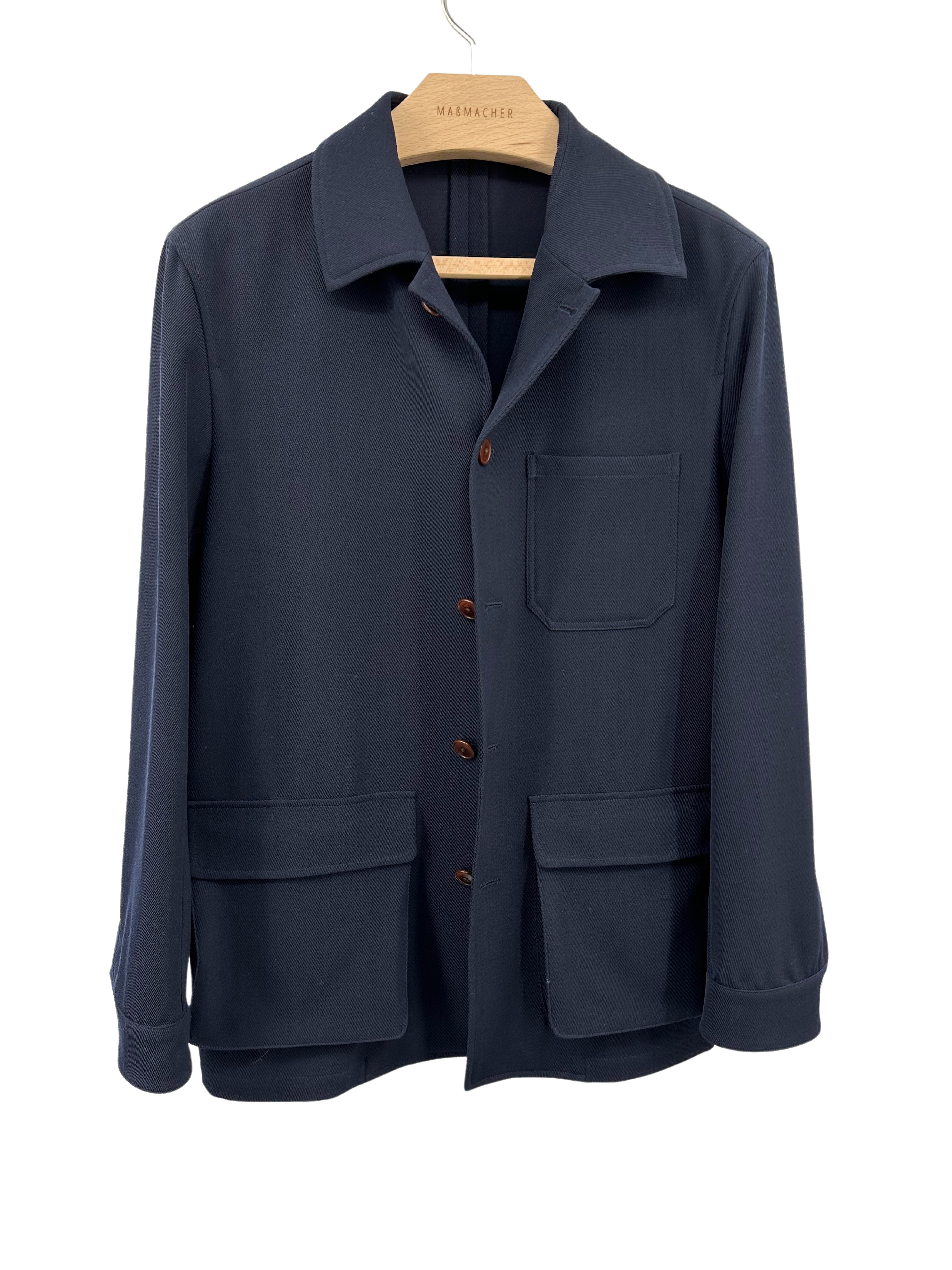 Shirt-Jacket dunkelblau