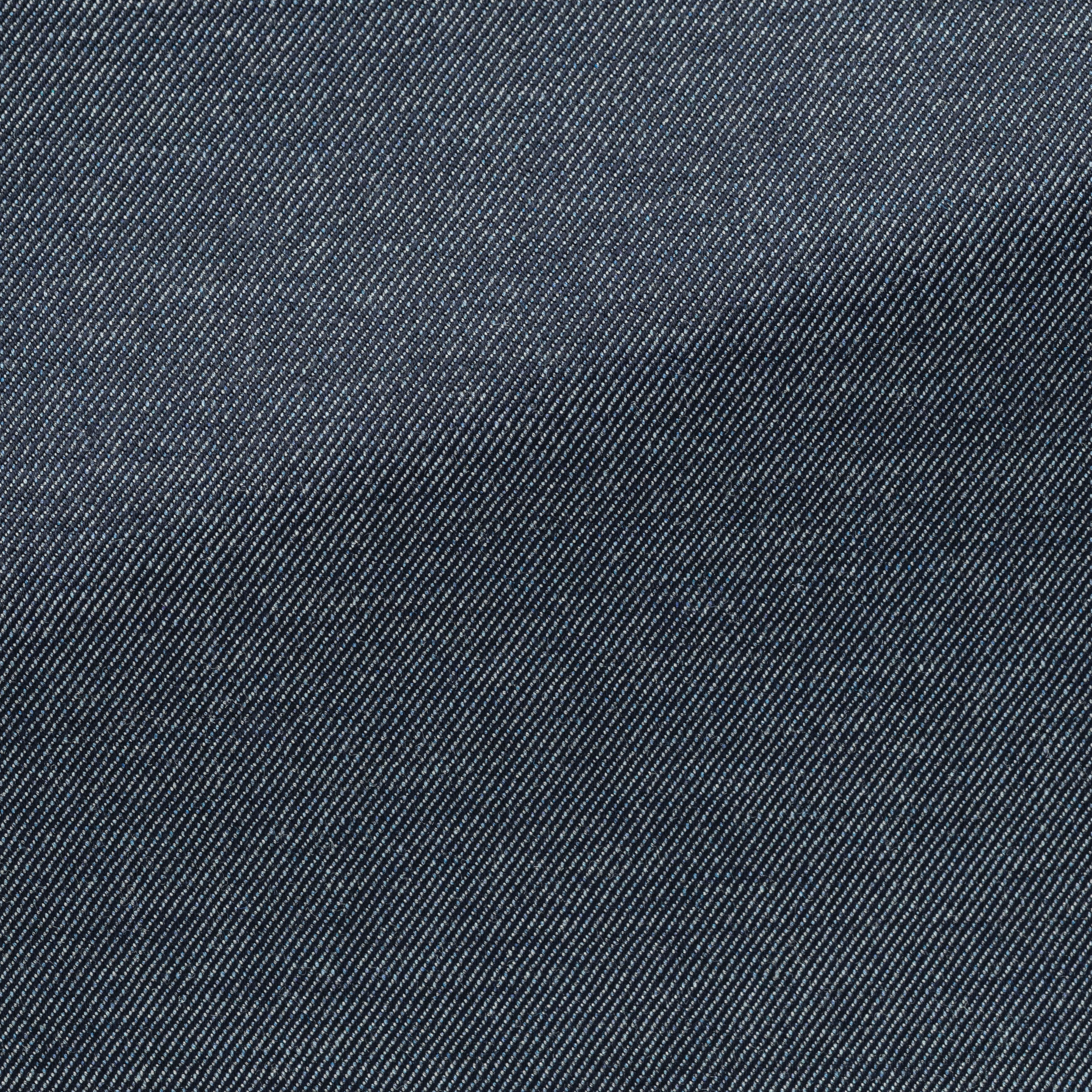 Anzug in Indigo blau aus Wolle mit Stretch