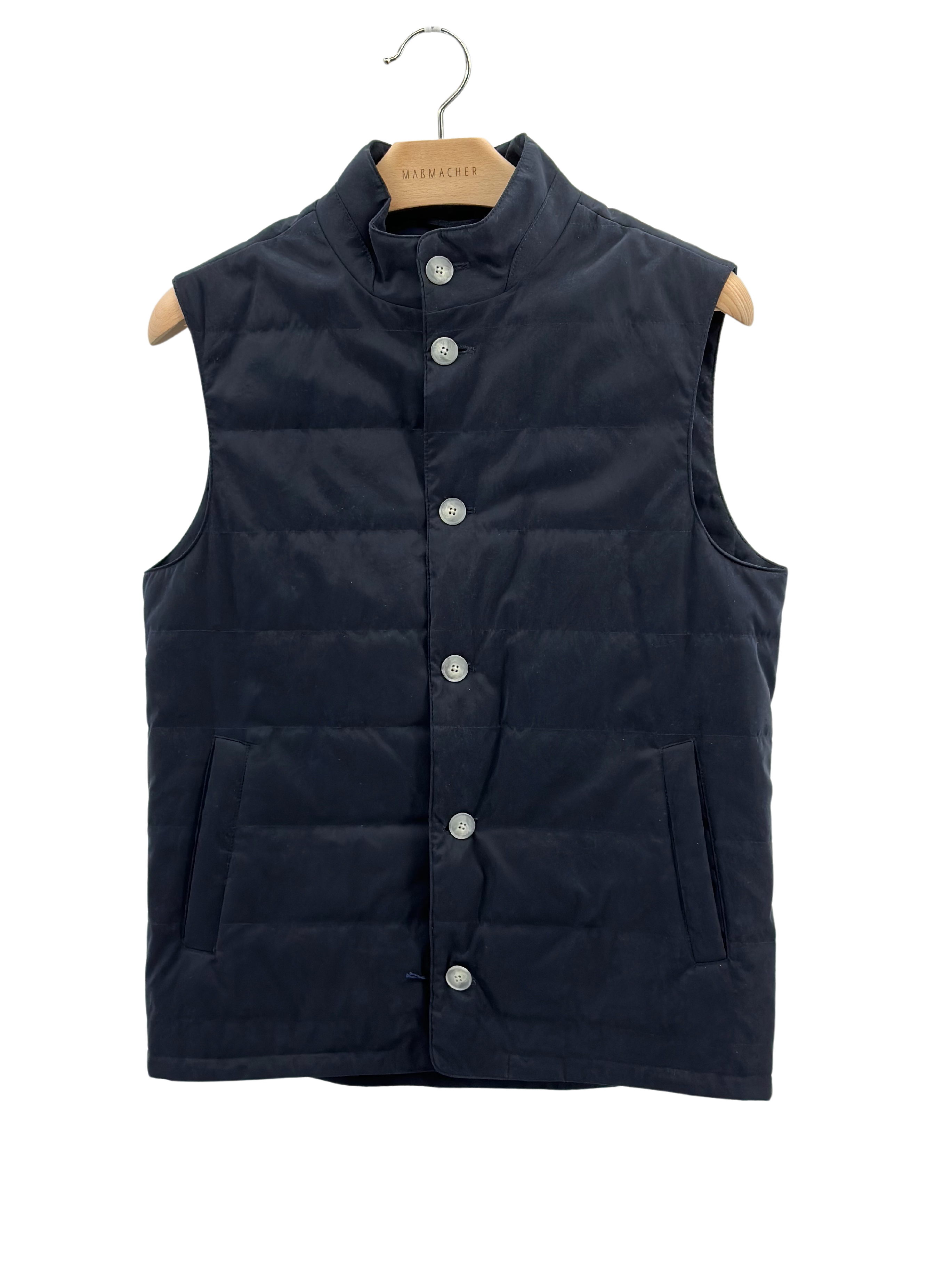 Weste gesteppt dunkelblau