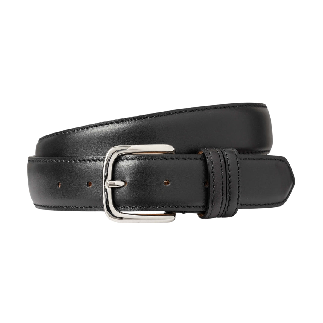 Gürtel Kalbsleder schwarz