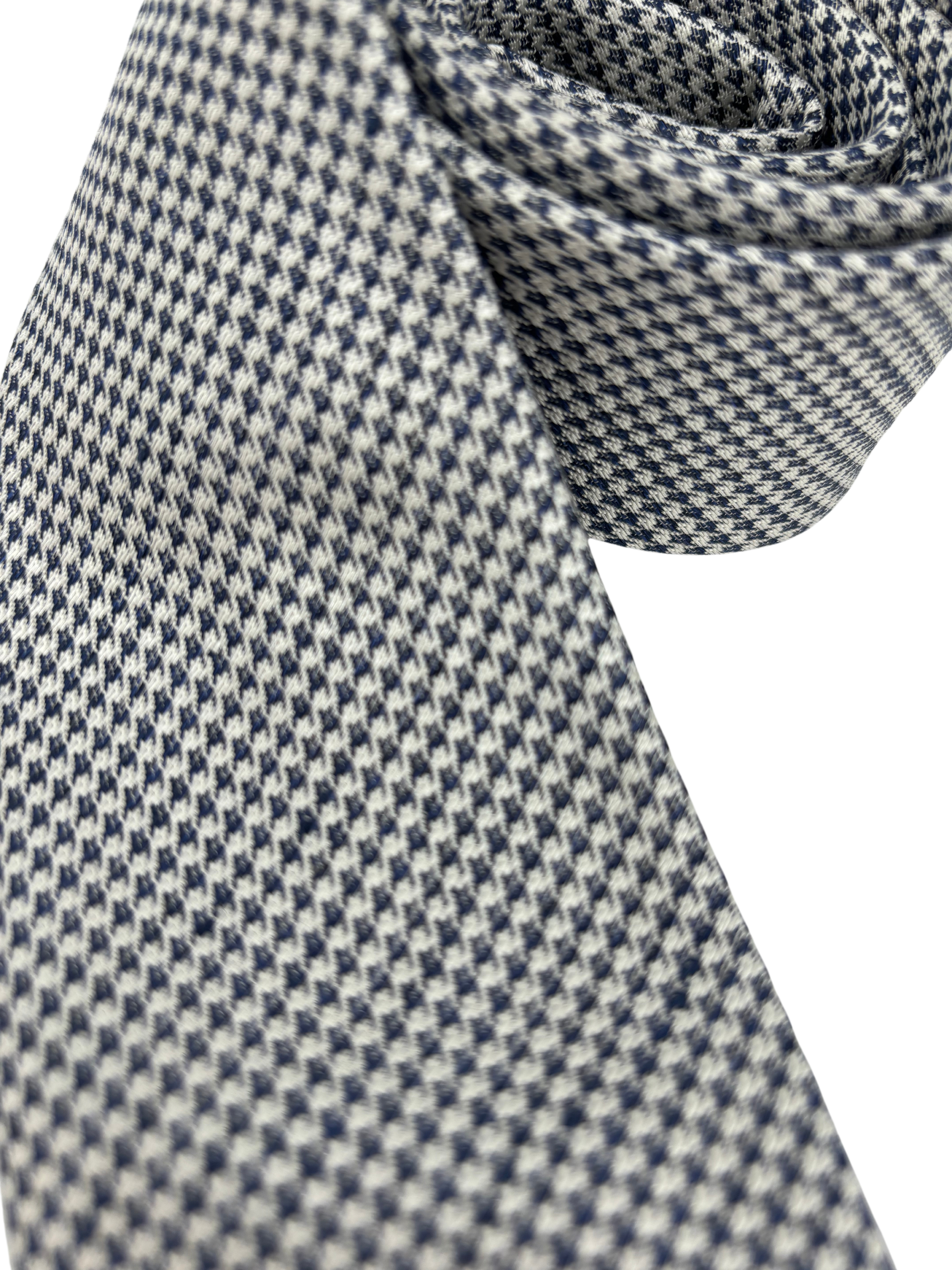 Krawatte blau-weiss