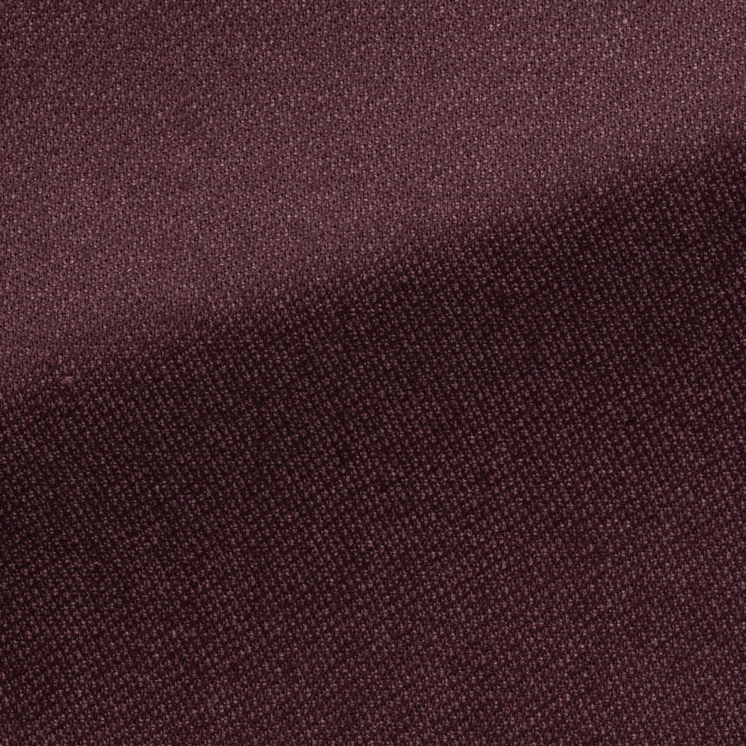 Shirtjacket in Weinrot aus Wolle-Seide und Stretch