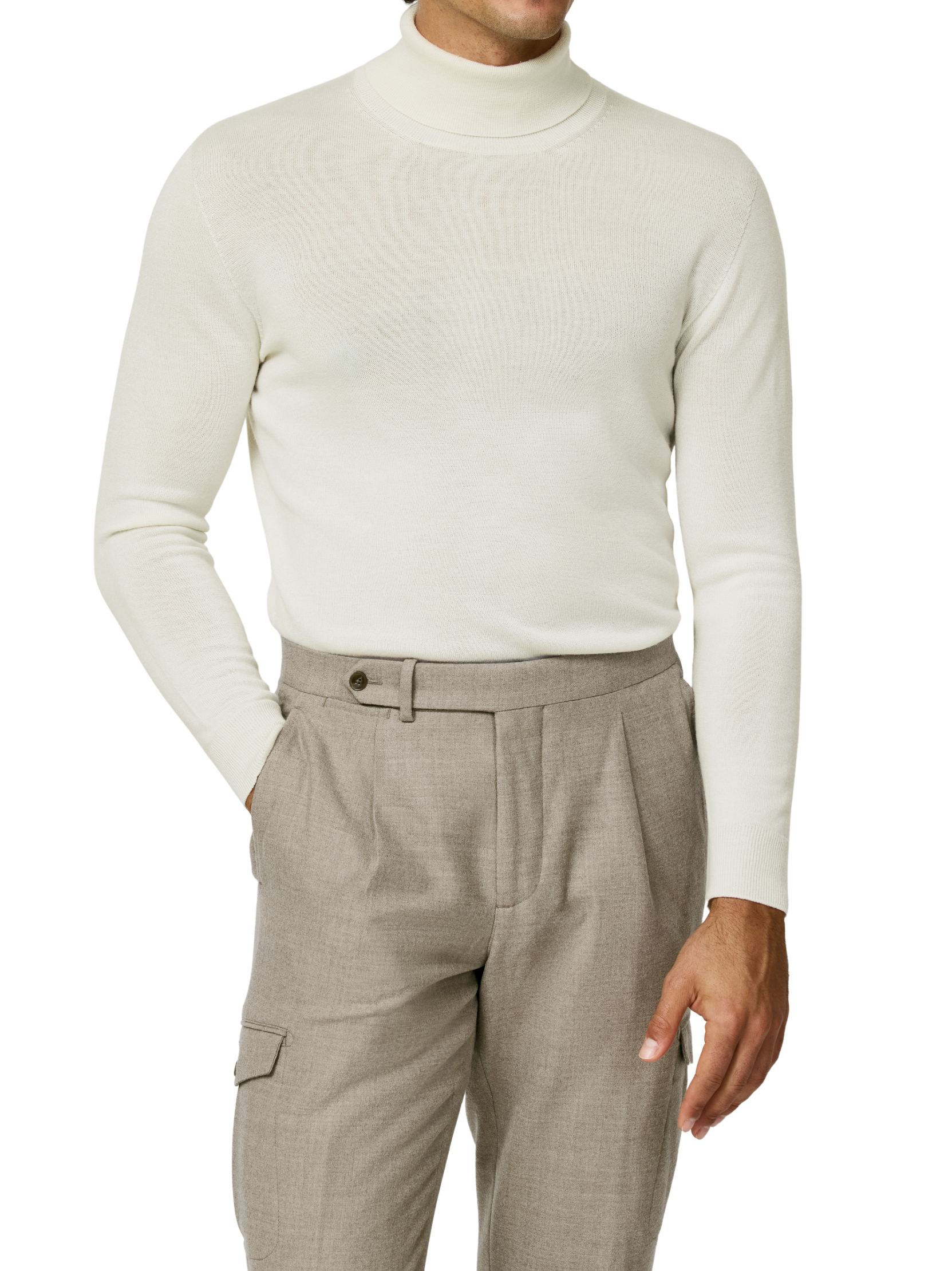 Look: Taupe trifft Struktur