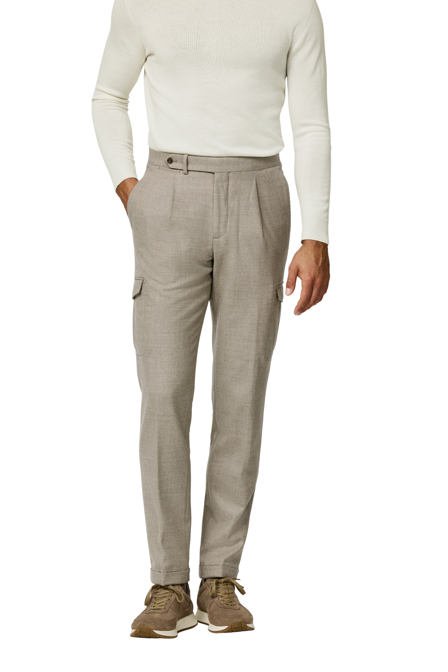 Look: Taupe trifft Struktur