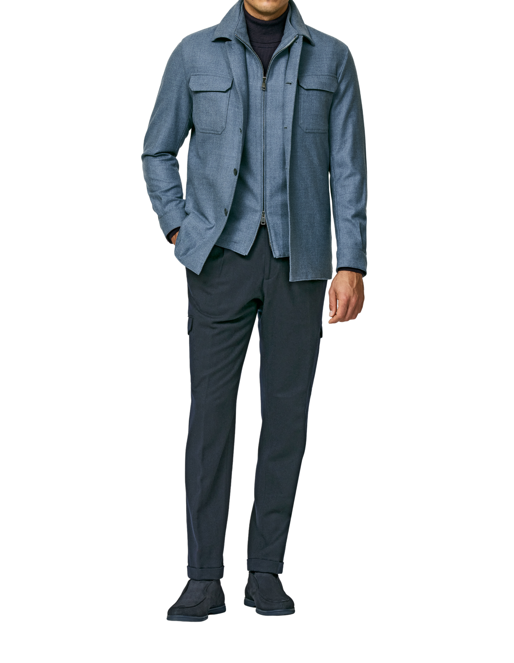 Look: Blaue Harmonie
