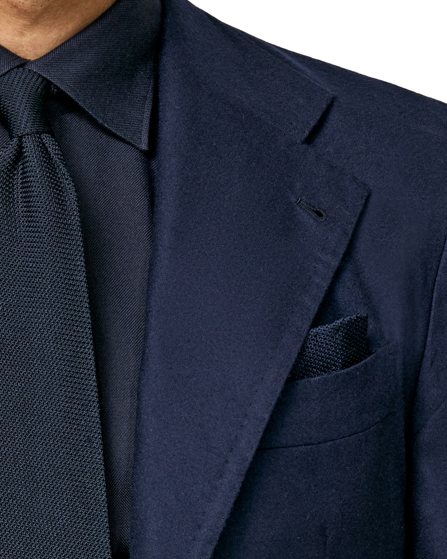 Look: Feines Navy aus Cashmere