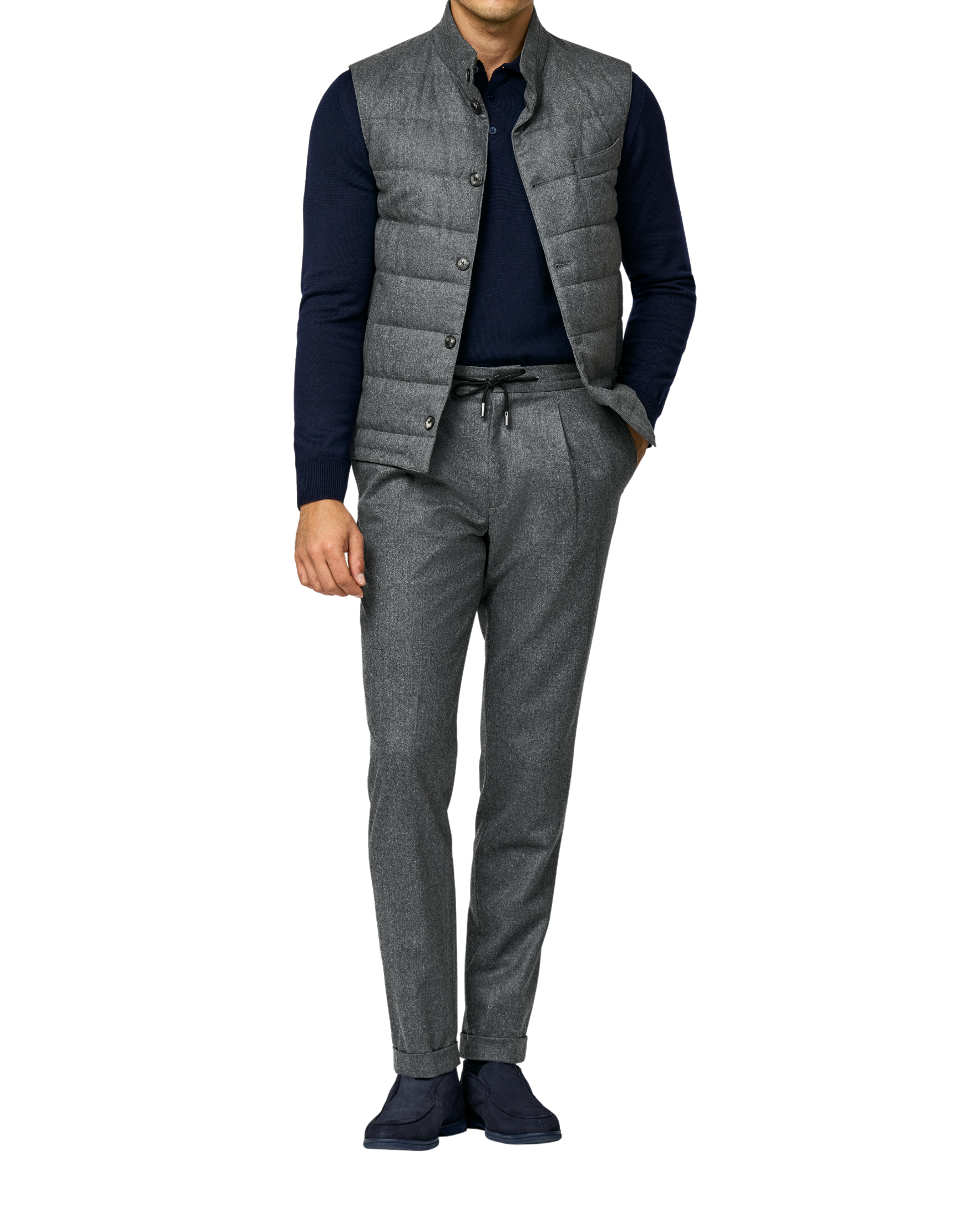 Look: Zwischen Grau & Blau