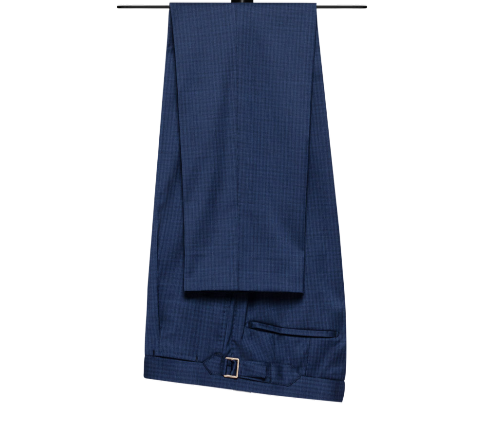 Streifen Anzug neapolitanisch blau