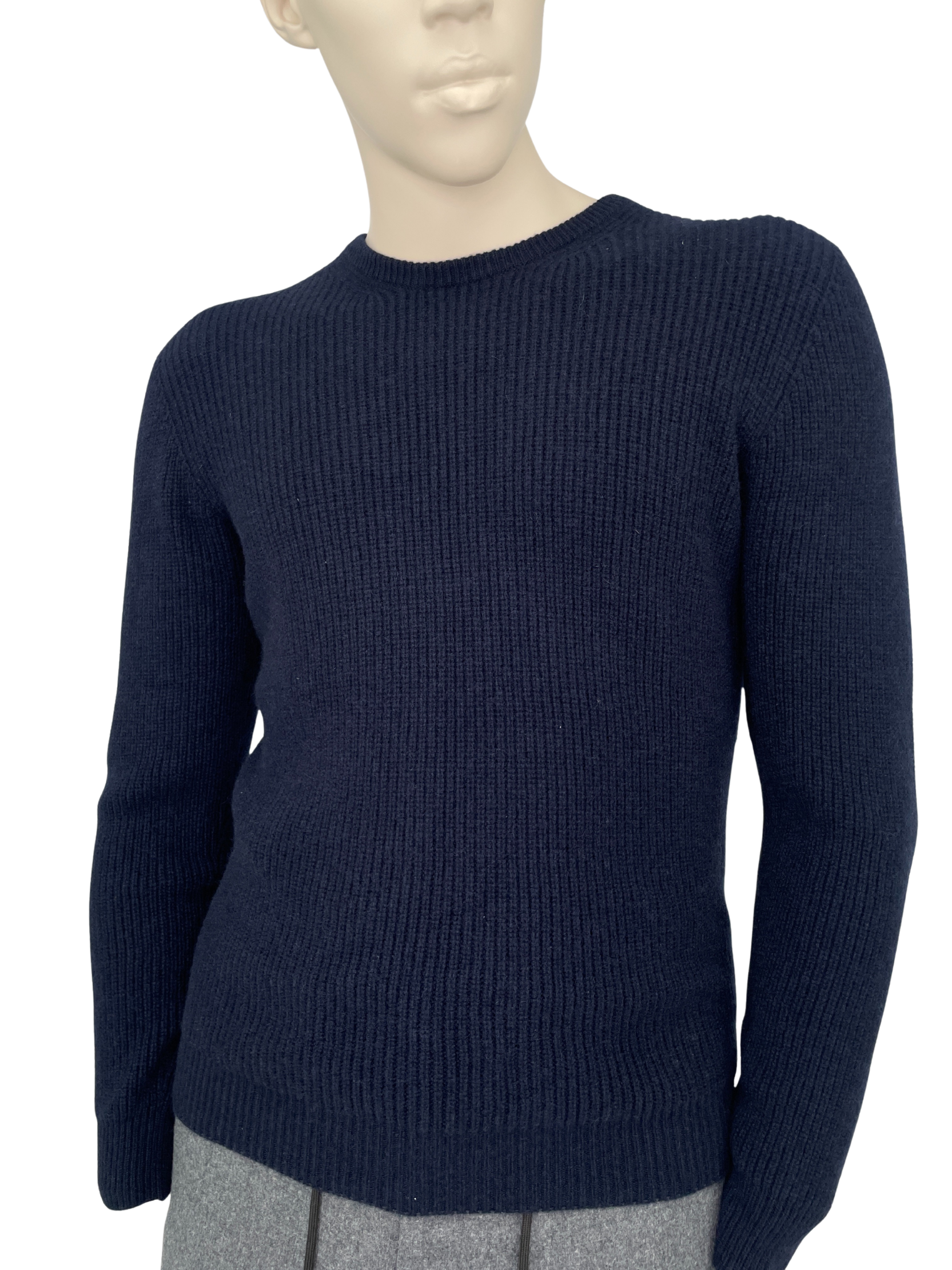 Kaschmir Pullover Dunkelblau