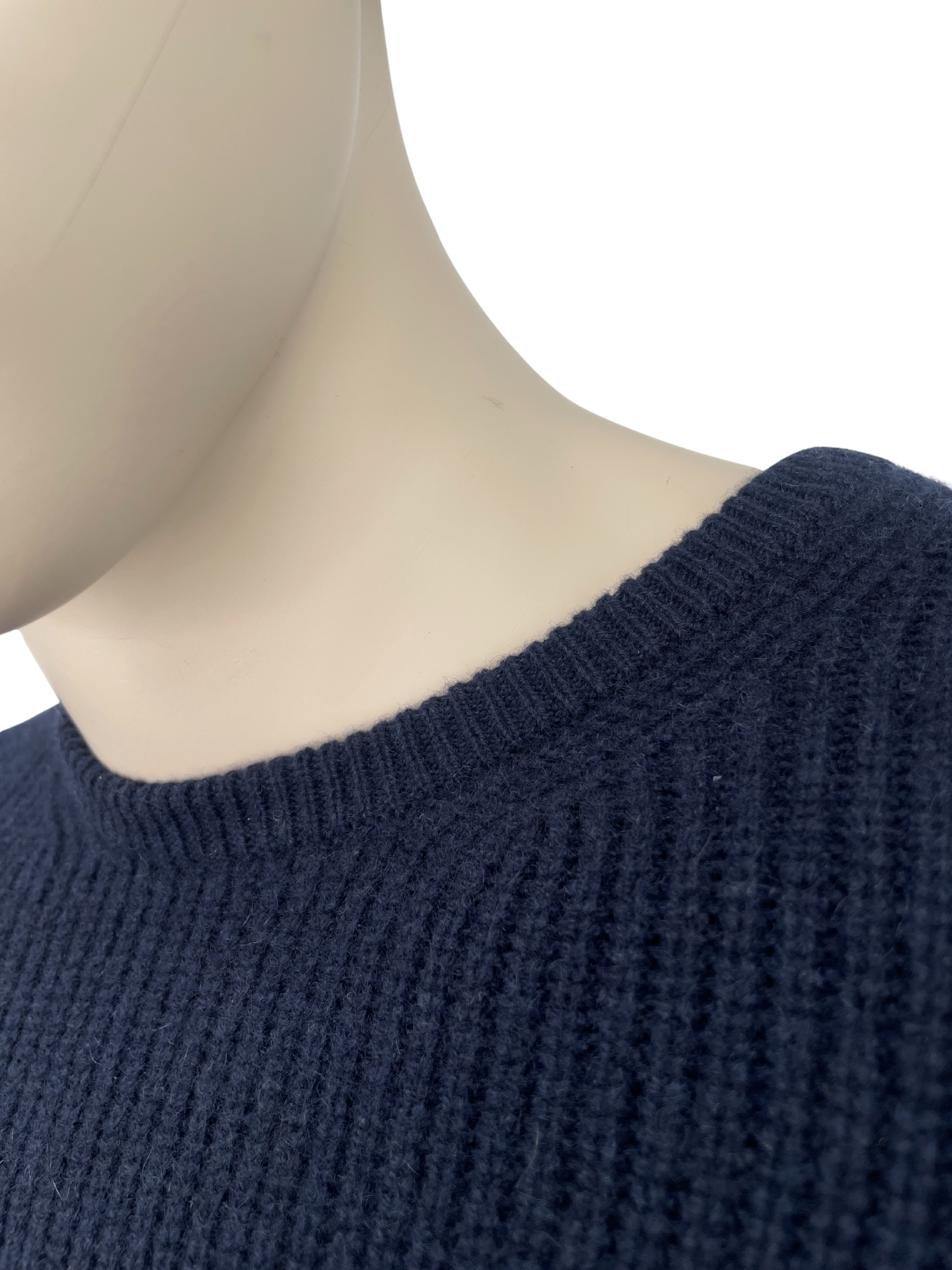 Kaschmir Pullover Dunkelblau