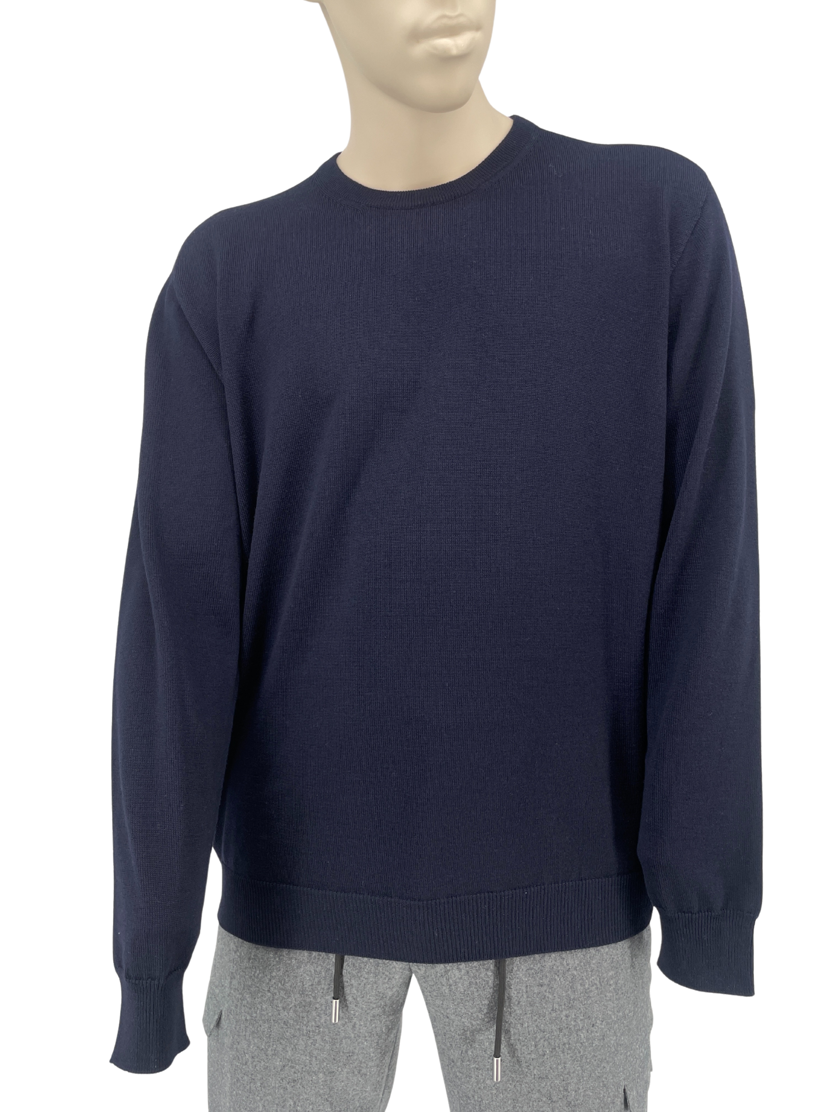Merino Pullover in Dunkelblau