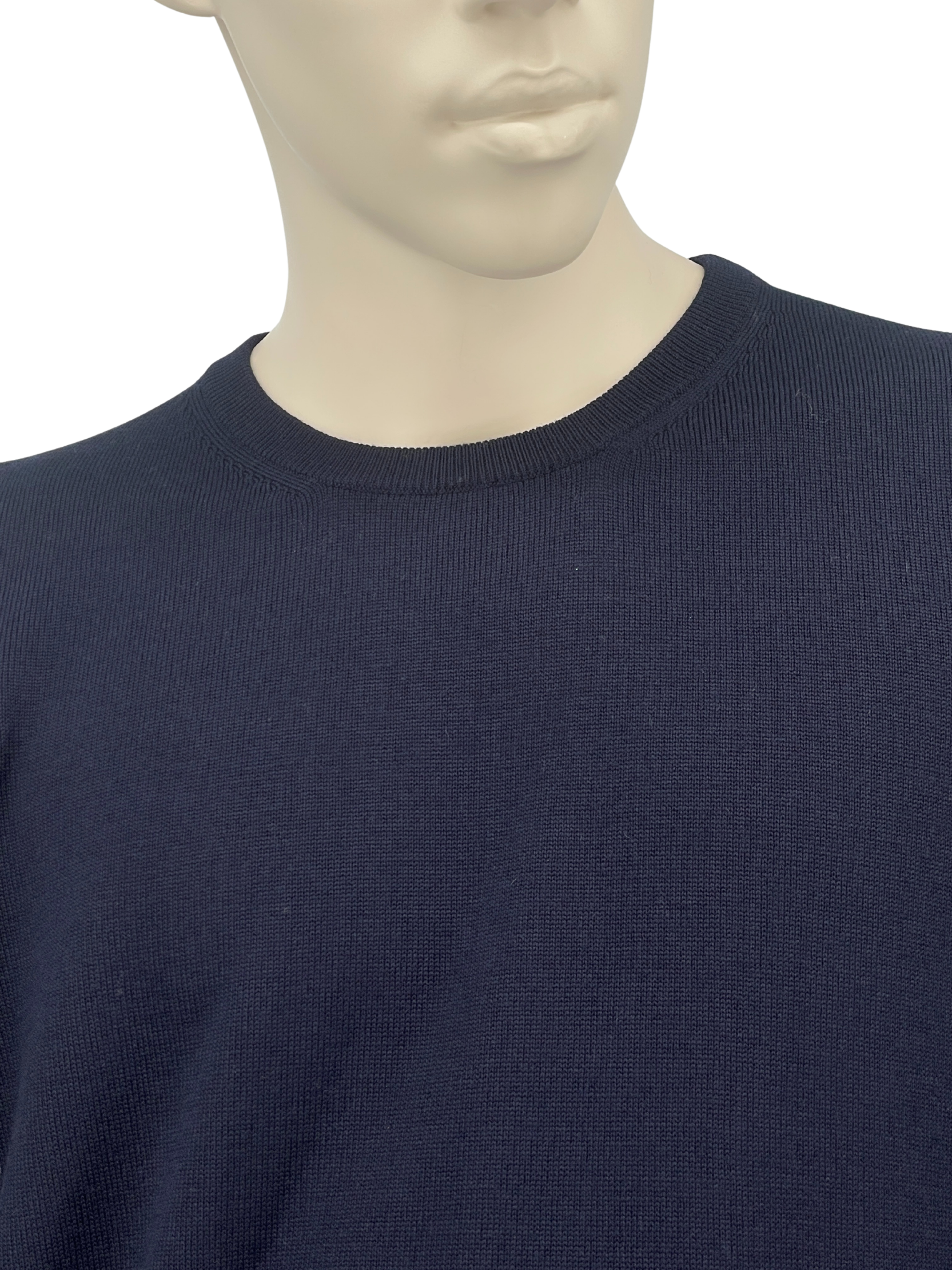 Merino Pullover in Dunkelblau