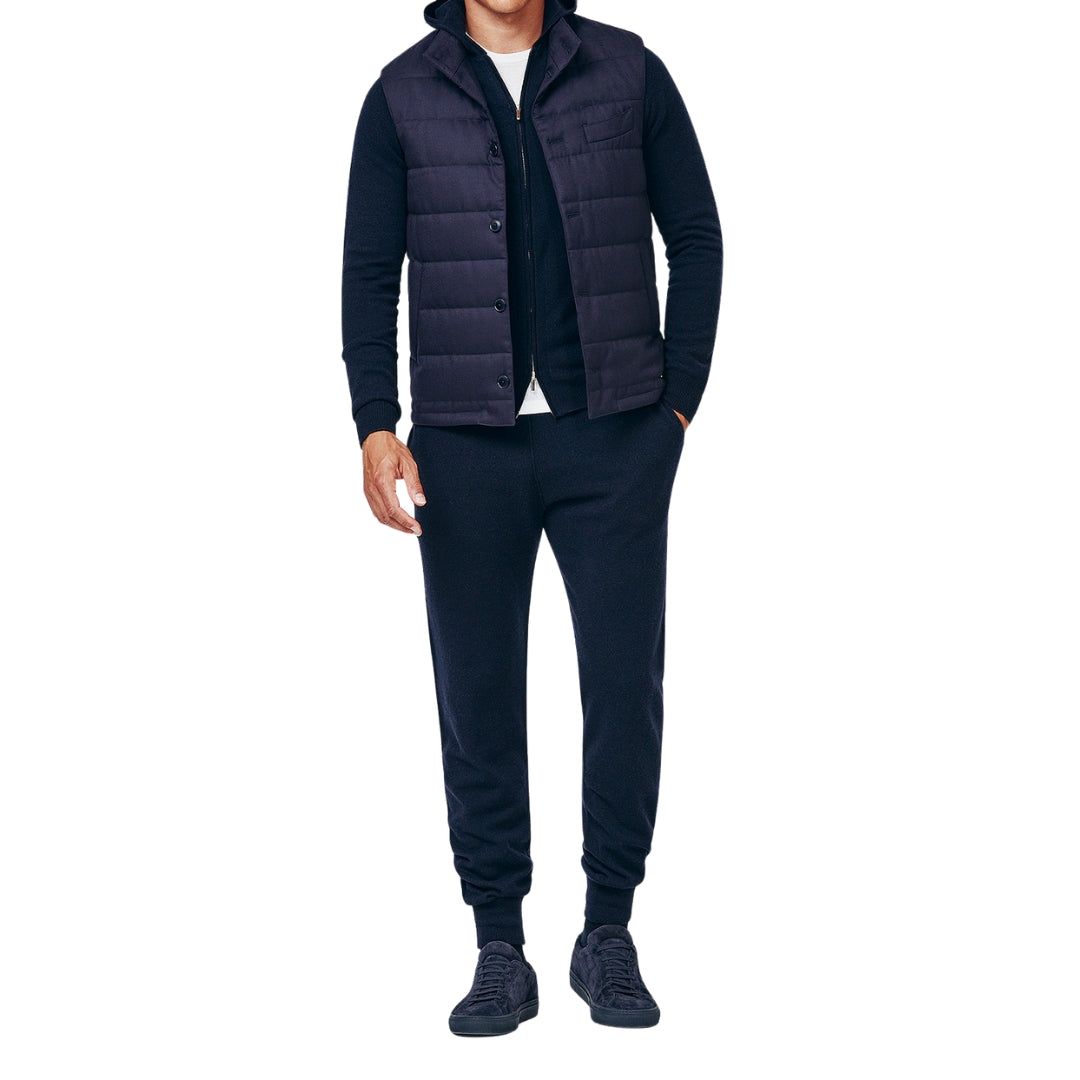 Luxuriöser Jogginganzug aus Wolle & Cashmere