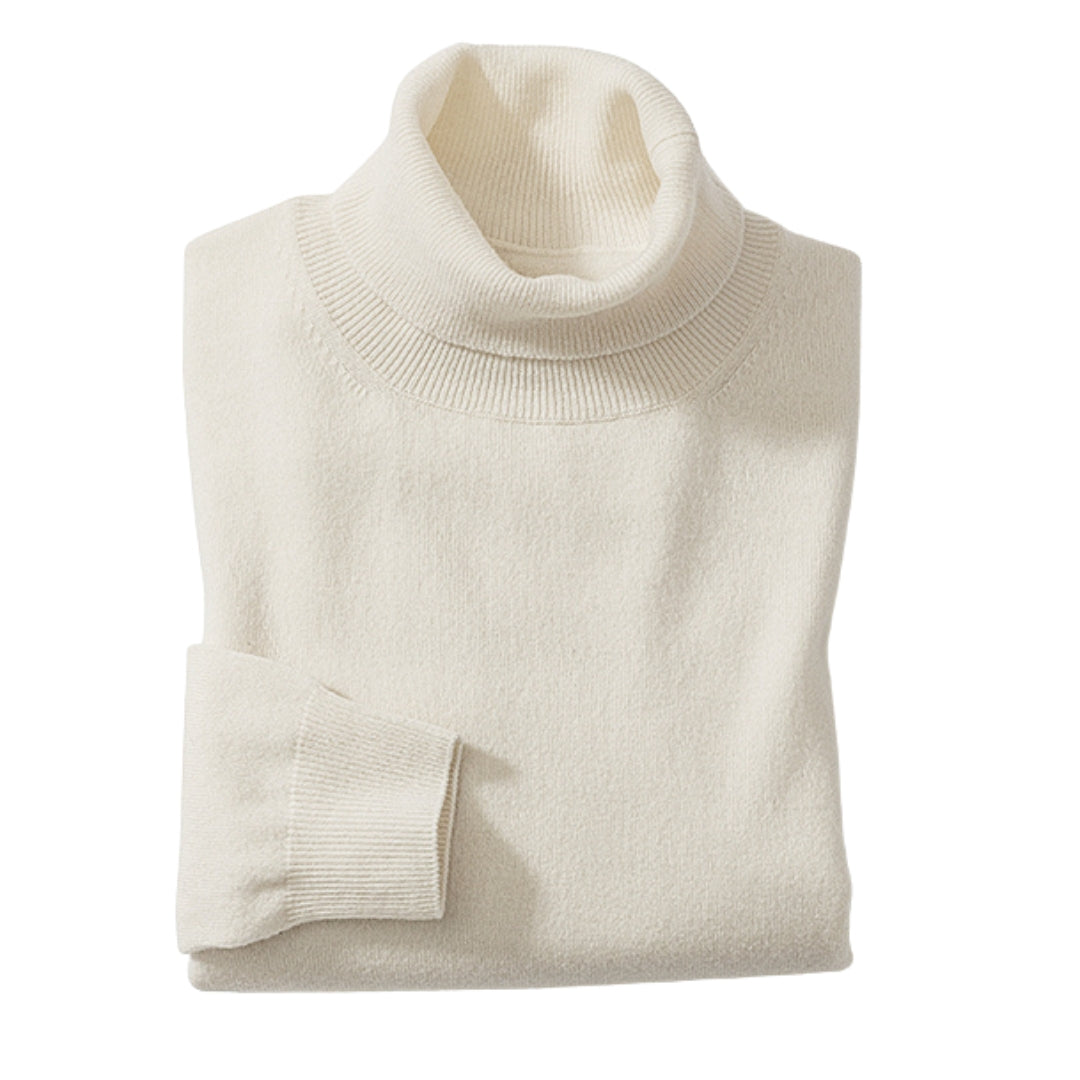 Rollkragen Pullover Merino
