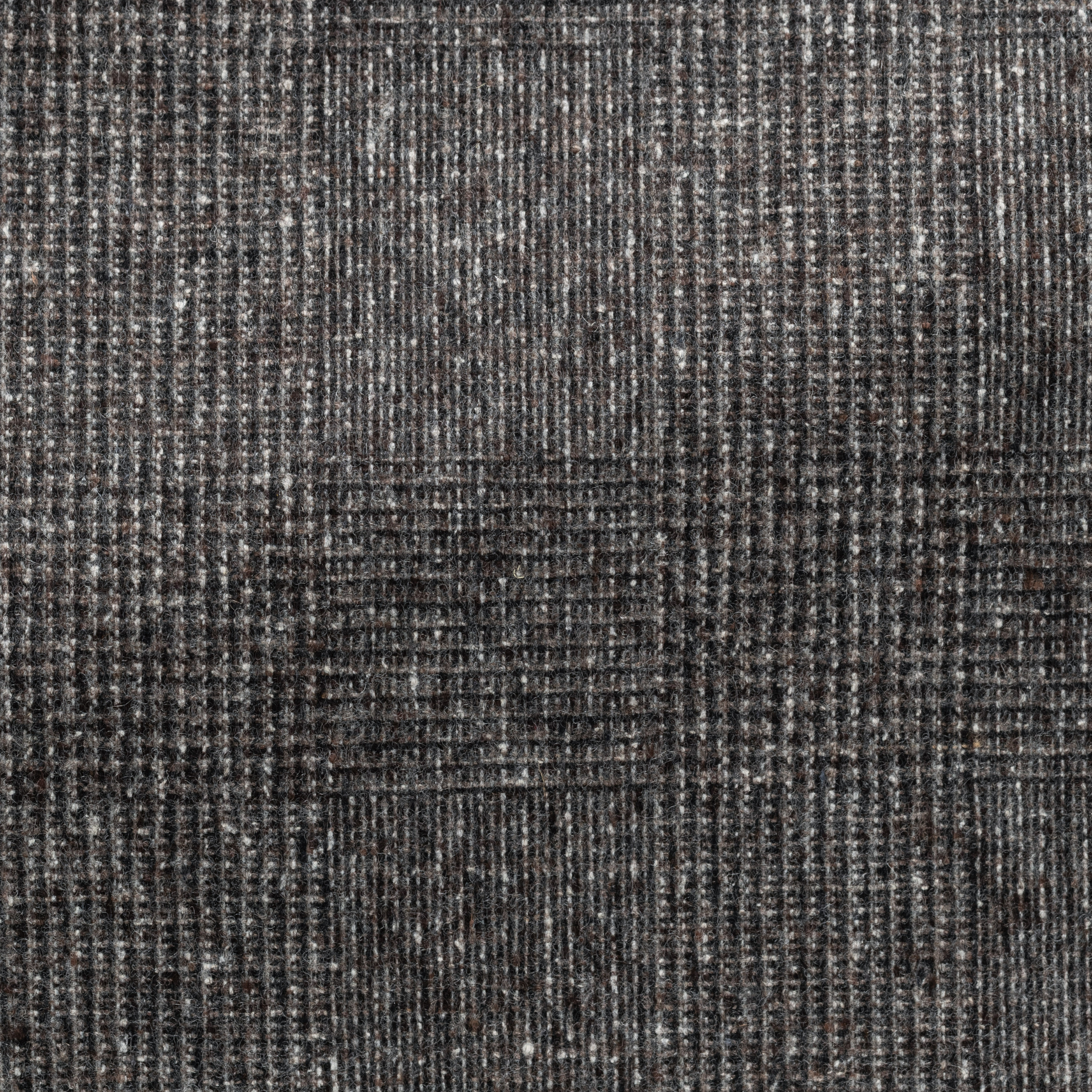 Anzug in Cedar Brown glencheck aus Seide-Wolle-Cashmere