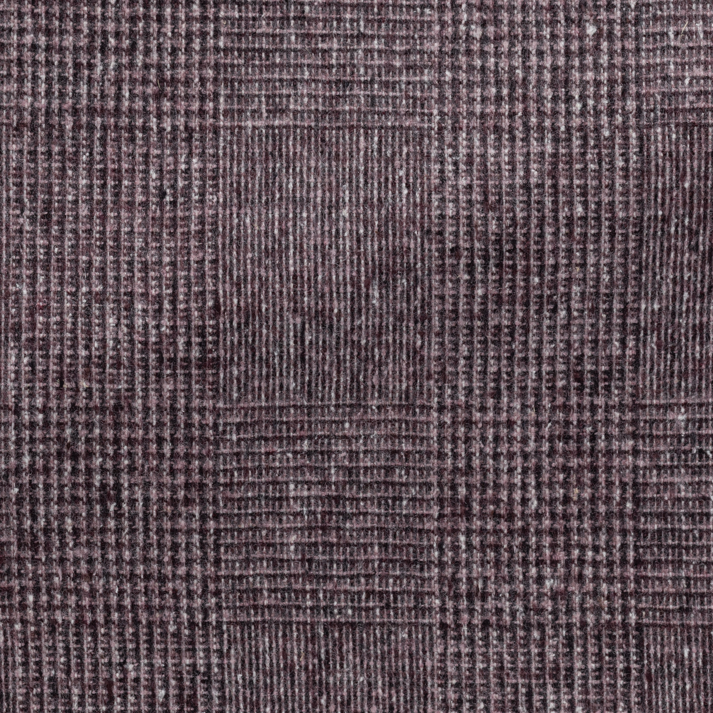 Anzug in dusty pink-d.brown mit glencheck aus Wolle-Seide-Kaschmir